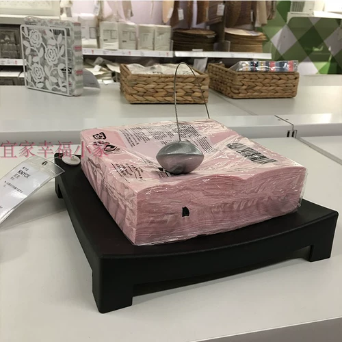 Ikea, бумажные салфетки, шарф
