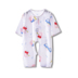 Quần áo sơ sinh mùa hè cotton lụa điều hòa không khí áo sơ mi quần áo bé mùa hè dresses đồ ngủ phần mỏng bé onesies dài tay áo body giả vest cộc tay bé trai Áo liền quần