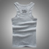 Mồ hôi mới vest thể dục thể thao in polyester chặt chẽ bông người đàn ông áo khoác mùa hè quần áo của nam giới dưới thủy triều áo 3 lỗ nam rộng nách Lót