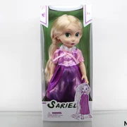 Búp bê đồ chơi trẻ em 16 inch Disney gelatin salon búp bê tóc dài công chúa búp bê quà tặng - Búp bê / Phụ kiện