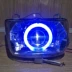 Sundiro Wehua SDH110-19 lắp ráp đèn pha đôi ống kính ánh sáng xe máy xenon đèn thiên thần Đèn HID xe máy