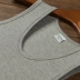 2 cái của Nam Giới phương thức vest Slim-fit thể dục thể thao cotton triều mùa hè của nam giới rào cản đáy áo sơ mi áo khoác mùa đông nam hàn quốc Áo vest cotton