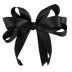 Phụ kiện tóc Handmade Màu đen Rắn màu Ribbon Big Bow Hair Clip Long Tua Big Ribbon Corsage Mũ cổ tích - Phụ kiện tóc