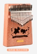 Đàn piano đơn ngón đầy đủ Kalimba 17 ngón tay đàn piano cho người mới bắt đầu nhập cảnh món quà ya guitar - Nhạc cụ phương Tây kèn saxophone Nhạc cụ phương Tây