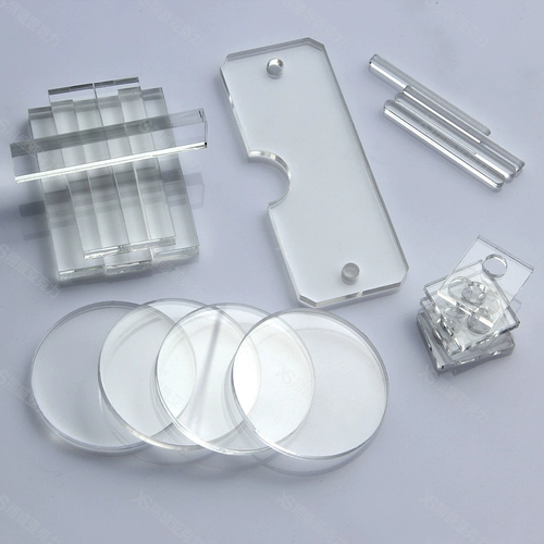 Акриловая доска органическая стеклянная пластина Пластическая прозрачная плата PS Poard Card Complobing Обработка молока белый черный пропуск