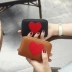 Lớp thẻ da organ đầu tiên của Hàn Quốc Phụ nữ thích màu da phù hợp với gói thẻ nhỏ Gói thẻ tín dụng đa thẻ ví nam pedro Chủ thẻ