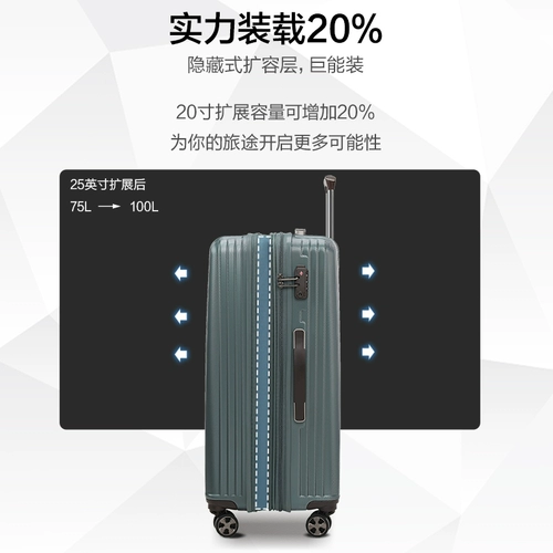 Вместительный и большой прочный универсальный чемодан, коллекция 2023