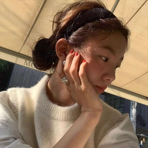 Черные шпильки для волос, ободок, высокий аксессуар для волос, новая коллекция, изысканный стиль