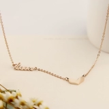 Золотой браслет на ногу, 18 карат, розовое золото, популярно в интернете, 2021 года, не выцветает