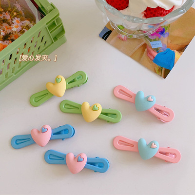taobao agent Cute hairgrip, brand bangs, hairpins, hair accessory, internet celebrity