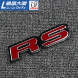 Японская версия новой Fit GK5FK78FC1 Daily управляла RS Front и Back Label Nameplate Medive Network Marker Red Label