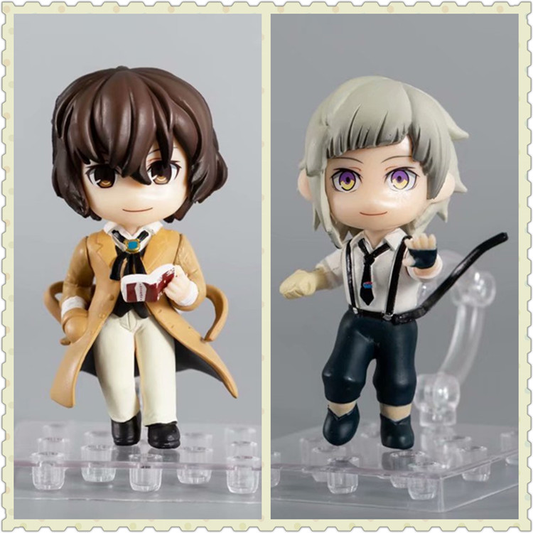 Orange Rouge Bungo Stray Dogs Dazai Osamu Nakajima Atsushi PVC Figure Toy No Box