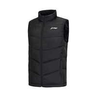 Li Ning 2018 mùa đông mới chạy bộ vest nam ấm áp AMRN019-1-5 - Áo thể thao quần thun thể thao nam