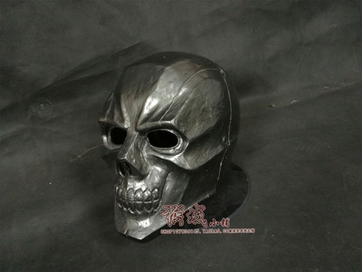 taobao agent Black Skeleton Akham Cavaliers Black Mask COS props helmet Skeleton mask is available in stock