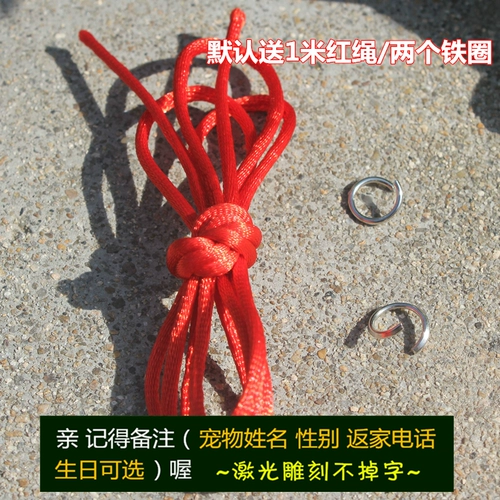 Идентификация карты домашних собак бренд индивидуальная надпись плюшевая медведь золотые волосы