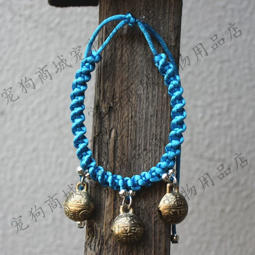 Ожерелье, медный плетеный колокольчик ручной работы, домашний питомец