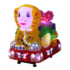 аттракцион качели 2018新款阳光狮子儿童投币摇摇车画屏摇摆机凯蒂猫电动摇摇马