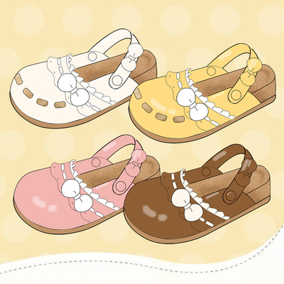 taobao agent Genuine summer sandals, Lolita style