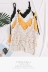 Nhỏ sling áo bên ngoài mặc mùa hè mới tươi openwork ren móc hoa V-Cổ hoang dã Han Fan doll vest