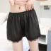 Quần an toàn nữ mùa hè quốc phòng ánh sáng kích thước lớn mặc quần bảo hiểm chất béo mm xà cạp ren phần mỏng lỏng ba điểm quần short quần legging ngắn Quần tây thường