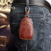 Handmade da thắt lưng chìa khóa xe túi trên cùng túi đựng chìa khóa chống nước Trường hợp chính