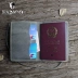Original handmade da hộ chiếu túi retro top lớp crazy horse da hộ chiếu trường hợp Hong Kong và Macao Đài Loan ID thay đổi gói thẻ bao hộ chiếu đẹp Túi thông tin xác thực