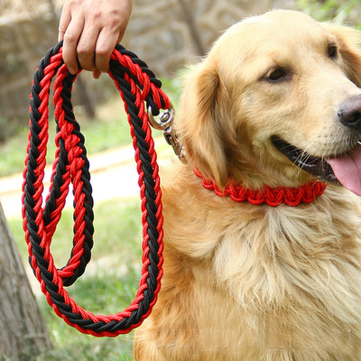 【包邮】大中型犬牵引绳狗链子