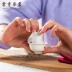 Kungfu bộ trà nghệ thuật trà đạo phụ kiện gốm cốc cốc thẳng cốc sứ trắng và trắng sản phẩm duy nhất 茗 cốc thơm - Trà sứ