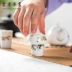 Kungfu bộ trà nghệ thuật trà đạo phụ kiện gốm cốc cốc thẳng cốc sứ trắng và trắng sản phẩm duy nhất 茗 cốc thơm - Trà sứ
