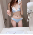 Bikini nhỏ ngực tập hợp áo tắm mỏng gợi cảm bikini 3 điểm retro ngực lớn Hàn Quốc chia áo tắm nữ đồ bơi nữ cao cấp Bikinis