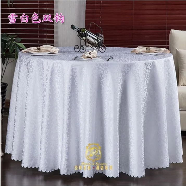 Individual square cloth for living room, round table mat