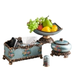 Современный фруктовый журнальный столик, украшение для гостиной, салфетки, комплект, европейский стиль, в американском стиле, легкий роскошный стиль, 3 предмета