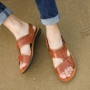 Dép nam mùa hè 2018 da giày bãi biển bình thường không trượt dép Hàn Quốc của nam giới dual-sử dụng triều mùa hè dép nam dép quai hậu