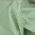 Hoa kẻ sọc ngọc nước dot màu xanh lá cây twill bông vải nhóm handmade TỰ LÀM vải tươi giường vải cotton