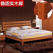 Hiện đại 1.5 m giường đơn giường khuyến mãi 1.8 m giường đôi đơn giản giường cứng thời trang tấm đồ nội thất giường