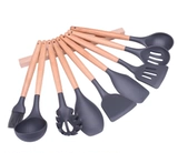 Silicone Spatter Soup Spoon не повредит лопату в горшка, длительность гемо -цифровой выши