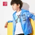 Một beihuangcheng cậu bé CN bảo vệ quần áo 2018 mùa hè mới trẻ em ngoài trời da quần áo trẻ em lớn Hàn Quốc phiên bản của mặt trời quần áo bảo hộ