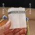 Tốt Qinghai đông lạnh ngọc hình chữ nhật con dấu túi khắc Jinshi khắc thư pháp và hội họa chương bộ sưu tập cuốn sách chương handmade chương Khắc đá