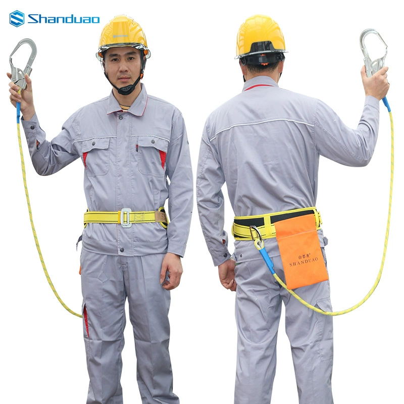 dây đai leo trụ Dây an toàn Sanduao thắt lưng đơn thợ điện xây dựng và lắp đặt dây an toàn dây an toàn ở độ cao cao dây đai an toàn toàn thân 1 móc giá dây an toàn 