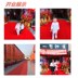 Thảm đỏ một lần triển lãm sân khấu mở ra trong một thời gian dài liên tục được sử dụng dày khách sạn chào đón chăn thảm đỏ Thảm