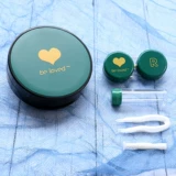 INS похож на рыбу с зеркальной коробкой для контактной линзы/коробку для ухода за партнером красивой зрачкой/может быть настроена/AS2295