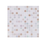 Белая японская самоклеющаяся дорожная мозаика на стену