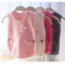Nữ bé vest mùa xuân và mùa thu cô gái 1 bé len vest đan vest 2 phần mỏng công chúa 3 tuổi con cardigan