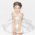 Cô gái ăn mặc mới trắng công chúa váy Hàn Quốc phiên bản của pettiskirt mùa hè ăn mặc trẻ em ăn mặc váy bé vest váy
