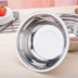 Nồi inox dày tròn 304 nồi súp nồi dày nhà súp nồi canteen súp bát inox bát dao kéo - Đồ ăn tối khay gỗ đựng đồ ăn Đồ ăn tối