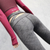 Anneun quần thể dục nữ đàn hồi bó sát thể thao quần quần sexy mỏng hip cao eo tummy yoga quần quần gió adidas Quần thể thao