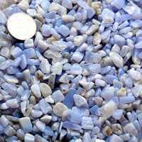 7 ~ 9 мм 100 грамм натурального синего шалкедона, измельченный гравий натуральный фиолетовый нефритовый бонсай бонсай камень рыба камень камень