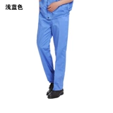 Летний тонкий комбинезон, хлопковые осенние рабочие износостойкие дышащие штаны подходит для мужчин и женщин, поликоттон, впитывает пот и запах