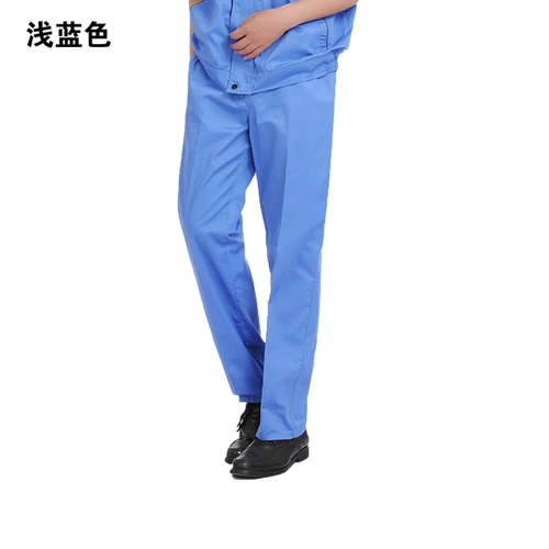 Летний тонкий комбинезон, хлопковые осенние рабочие износостойкие дышащие штаны подходит для мужчин и женщин, поликоттон, впитывает пот и запах