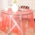 Nhà nguồn cung cấp đám cưới khăn trải bàn dùng một lần khăn trải bàn bằng nhựa giả lụa khăn trải bàn (10 cái) khăn trải bàn Các món ăn dùng một lần